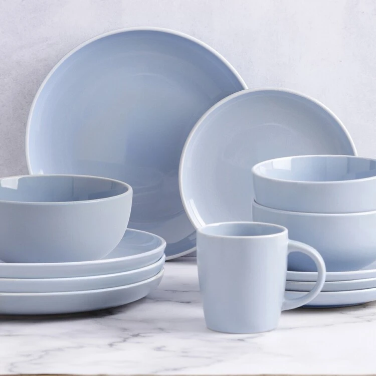 Soren Aurora 16-Piece Dinner Set Blue 2 Soren Aurora 16-Piece Dinner Set Blue - Image 2
