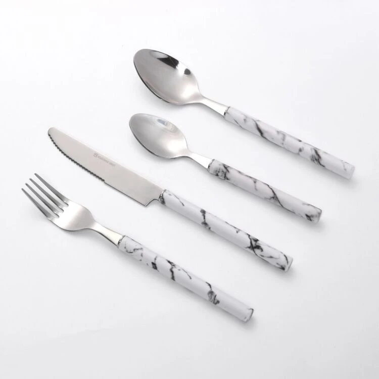 Smith & Nobel Marble 24 Piece Cutlery Set 1 Smith & Nobel Marble 24 Piece Cutlery Set