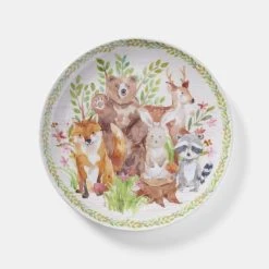Soren Woodlands Kids Melamine Plate