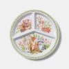 Soren Woodlands Kids Melamine Section Plate