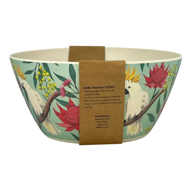 Frankie & Me Australiana Bamboo Serving Bowl 25 Cm 3 Frankie & Me Australiana Bamboo Serving Bowl 25 Cm - Image 3
