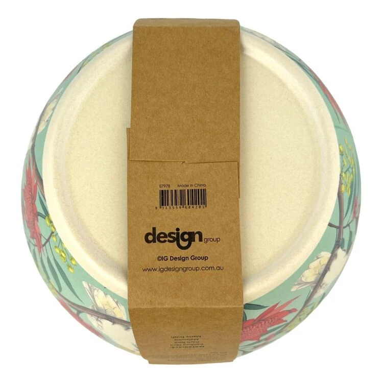 Frankie & Me Australiana Bamboo Serving Bowl 25 Cm 2 Frankie & Me Australiana Bamboo Serving Bowl 25 Cm - Image 2