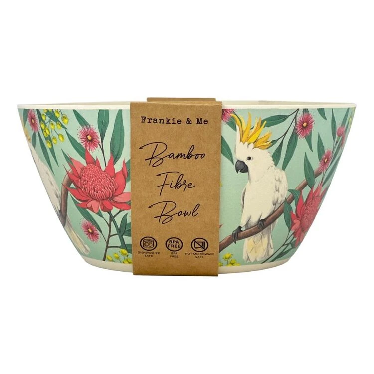 Frankie & Me Australiana Bamboo Serving Bowl 25 Cm 4 Frankie & Me Australiana Bamboo Serving Bowl 25 Cm - Image 4