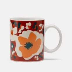 Soren Poppies Pack Of 4 Mugs Set Orange -Stanley Rogers Shop BP646593 nc