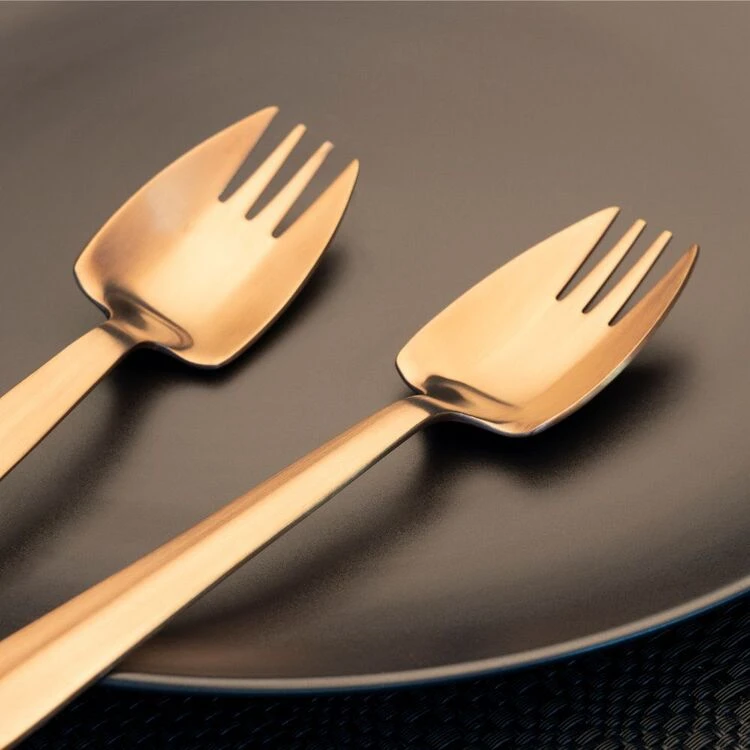 Splayds Black Label Rose Gold Satin Finish 6 Piece Set 1 Splayds Black Label Rose Gold Satin Finish 6 Piece Set