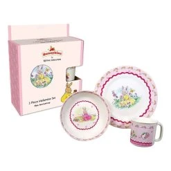 Bunnykins 3-Piece Melamine Set Sweethearts Design