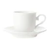 Casa Domani Casual White Florence Demi Cup And Saucer 80mL