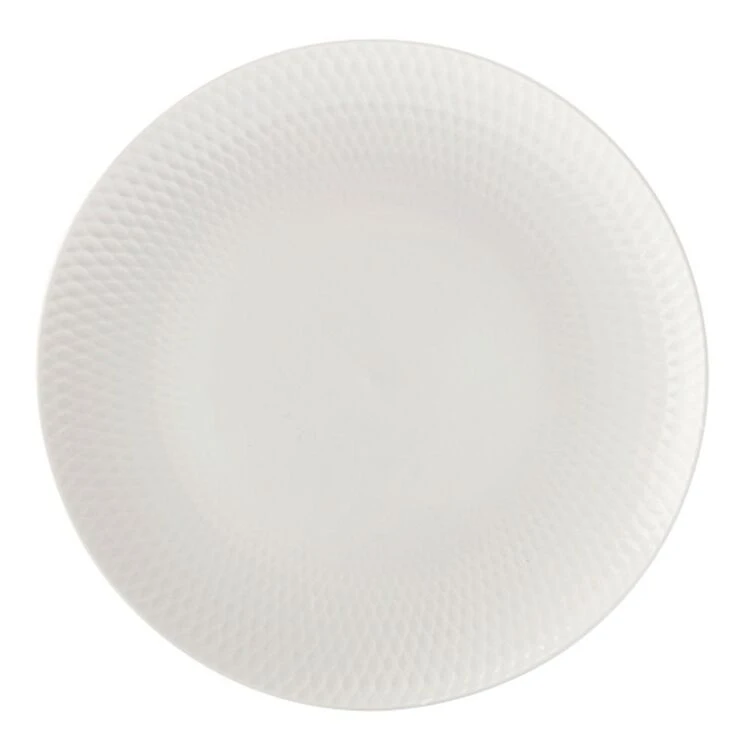 Maxwell & Williams White Basics Diamonds Entree Plate 23cm 1 Maxwell & Williams White Basics Diamonds Entree Plate 23cm