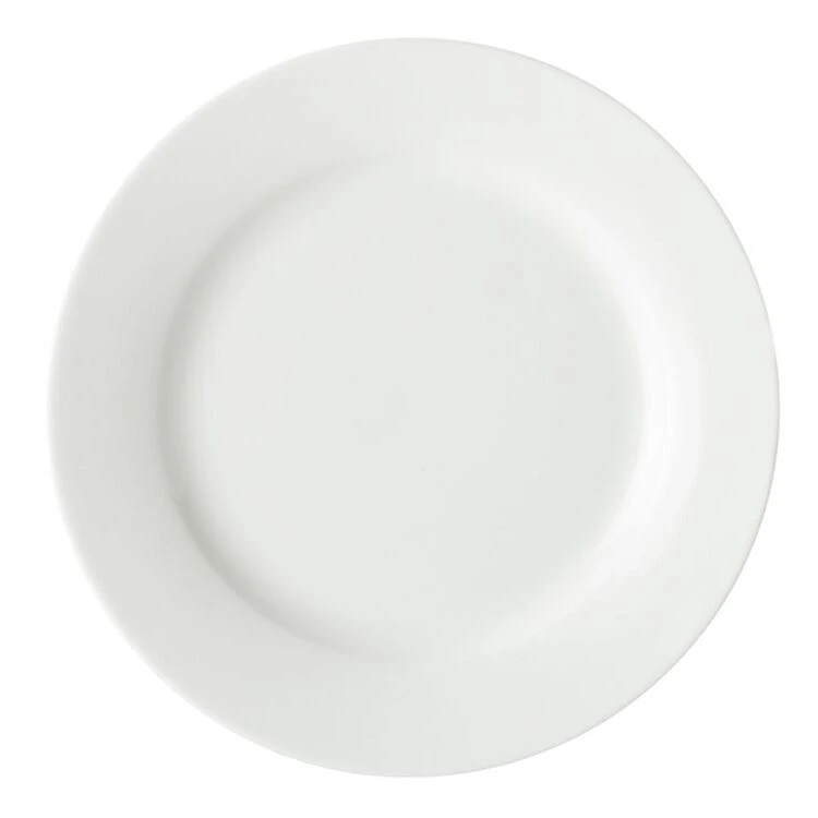Maxwell & Williams White Basics Rim Entree Plate 23cm 1 Maxwell & Williams White Basics Rim Entree Plate 23cm