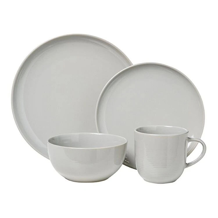 Shaynna Blaze Beachport 16-Piece Dinner Set Stone 4 Shaynna Blaze Beachport 16-Piece Dinner Set Stone - Image 4