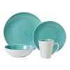 Soren Marlow 16-Piece Dinner Set Teal