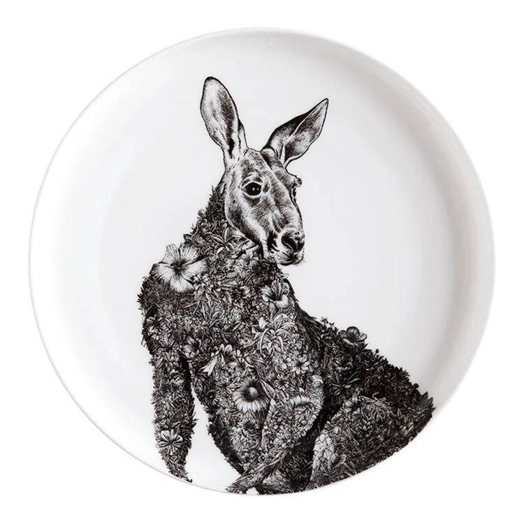 Maxwell & Williams Marini Ferlazzo 20cm Plate Red Kangaroo 1 Maxwell & Williams Marini Ferlazzo 20cm Plate Red Kangaroo