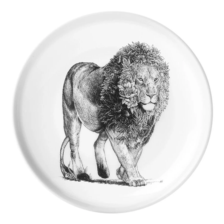 Maxwell & Williams Marini Ferlazzo 20cm Plate African Lion 1 Maxwell & Williams Marini Ferlazzo 20cm Plate African Lion