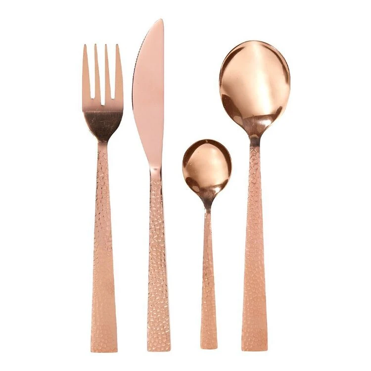 Smith & Nobel Morocco 24-Piece Cutlery Set Copper 2 Smith & Nobel Morocco 24-Piece Cutlery Set Copper - Image 2