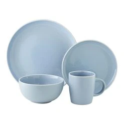 Soren Aurora 16-Piece Dinner Set Blue