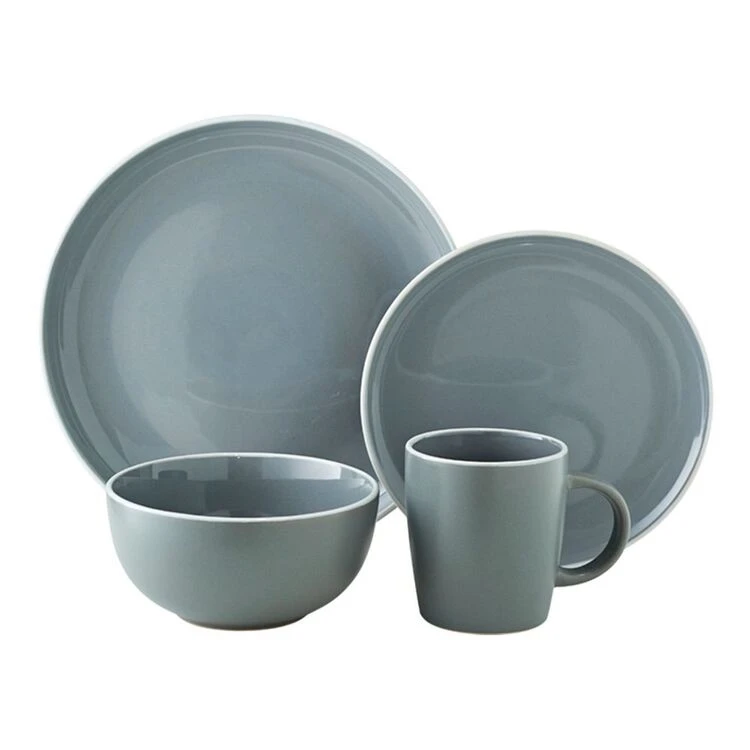 Soren Aurora 16-Piece Dinner Set Grey 2 Soren Aurora 16-Piece Dinner Set Grey - Image 2