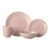 Casa Domani Corallo Pink 16-Piece Dinner Set
