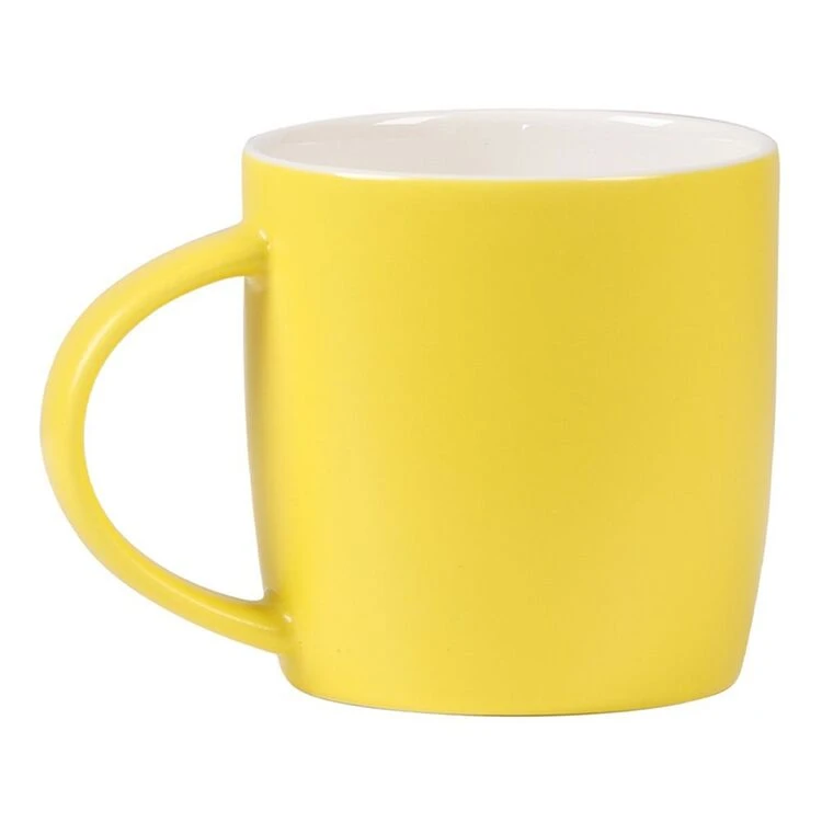 Soren Francis 360mL Mug Matte Yellow 1 Soren Francis 360mL Mug Matte Yellow