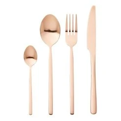 Smith & Nobel Arte 24-Piece Cutlery Set Shiny Copper 5 Smith & Nobel Arte 24-Piece Cutlery Set Shiny Copper -Stanley Rogers Shop SP 615812