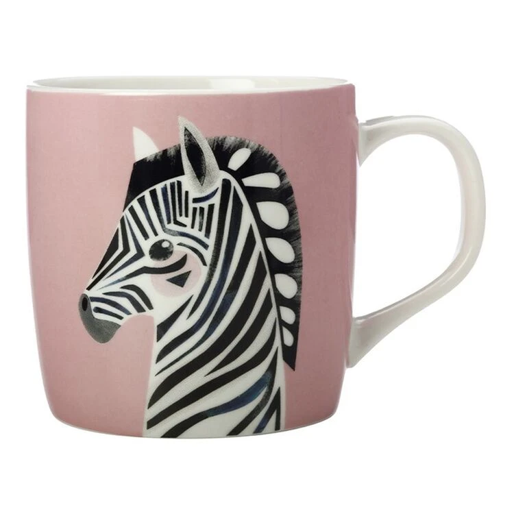 Maxwell & Williams Pete Cromer Wildlife Mug 375mL Zebra 1 Maxwell & Williams Pete Cromer Wildlife Mug 375mL Zebra