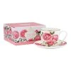 Ashdene Heritage Rose Cup + Saucer