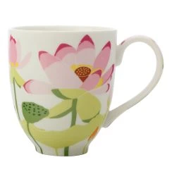 Maxwell & Williams Royal Botanic Gardens Lotus Mug 350mL White Gift Boxed