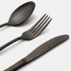 Smith & Nobel Lille 24-Piece Cutlery Set Matte Black
