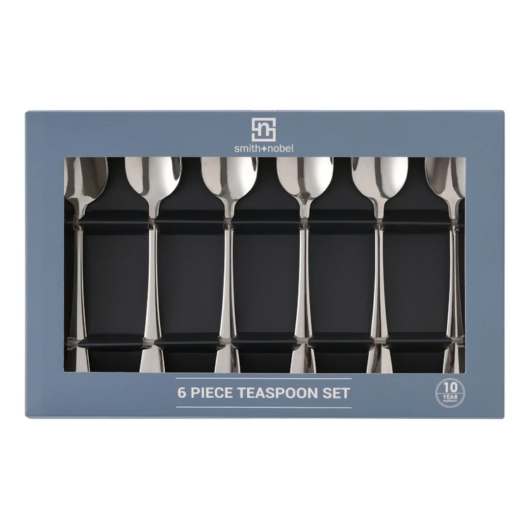 Smith & Nobel Preston 6 Piece Teaspoon Set 2 Smith & Nobel Preston 6 Piece Teaspoon Set - Image 2