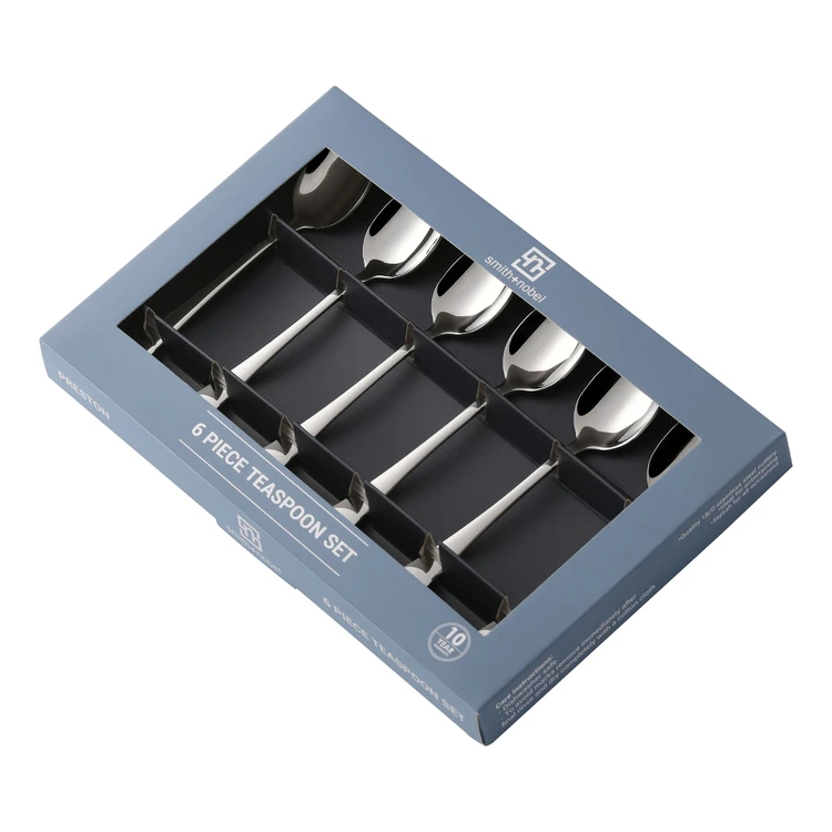 Smith & Nobel Preston 6 Piece Teaspoon Set 1 Smith & Nobel Preston 6 Piece Teaspoon Set