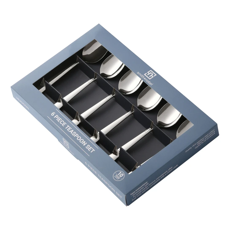 Smith & Nobel Hudson Teaspoon Set Of 6 1 Smith & Nobel Hudson Teaspoon Set Of 6