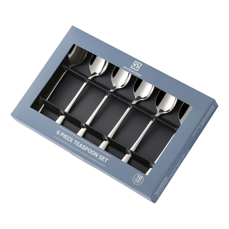 Smith & Nobel Crawford Teaspoon Set Of 6 1 Smith & Nobel Crawford Teaspoon Set Of 6