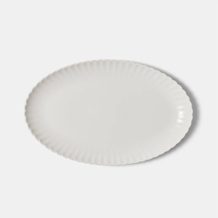 Chyka Home Chyka Ridge 35.6x22cm Oval Platter 1 Chyka Home Chyka Ridge 35.6x22cm Oval Platter