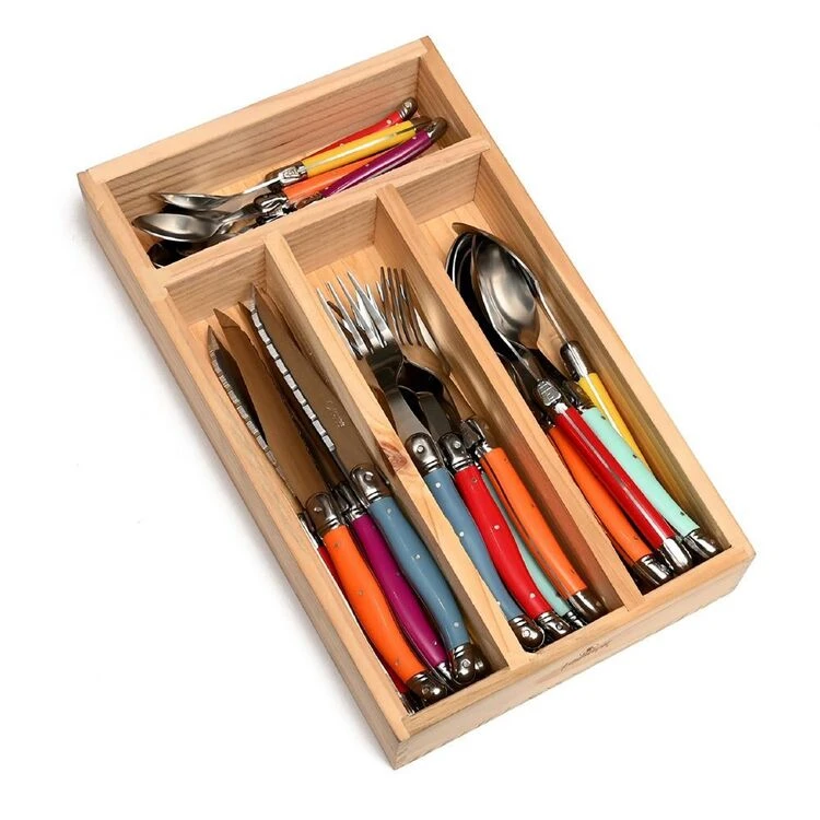 Laguiole Elite Rainbow 24 Piece Cutlery Set 1 Laguiole Elite Rainbow 24 Piece Cutlery Set