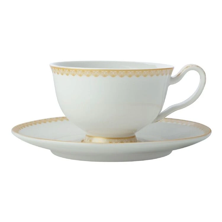 Maxwell & Williams Teas & C's Classic Footed Cup & Saucer 200mL White Gift Boxed 1 Maxwell & Williams Teas & C's Classic Footed Cup & Saucer 200mL White Gift Boxed