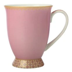 Maxwell & Williams Teas & C's Classic Footed Mug 300mL Hot Pink Gift Boxed