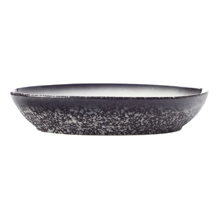 Maxwell & Williams Caviar Granite Oval Bowl 30 X 20cm 1 Maxwell & Williams Caviar Granite Oval Bowl 30 X 20cm