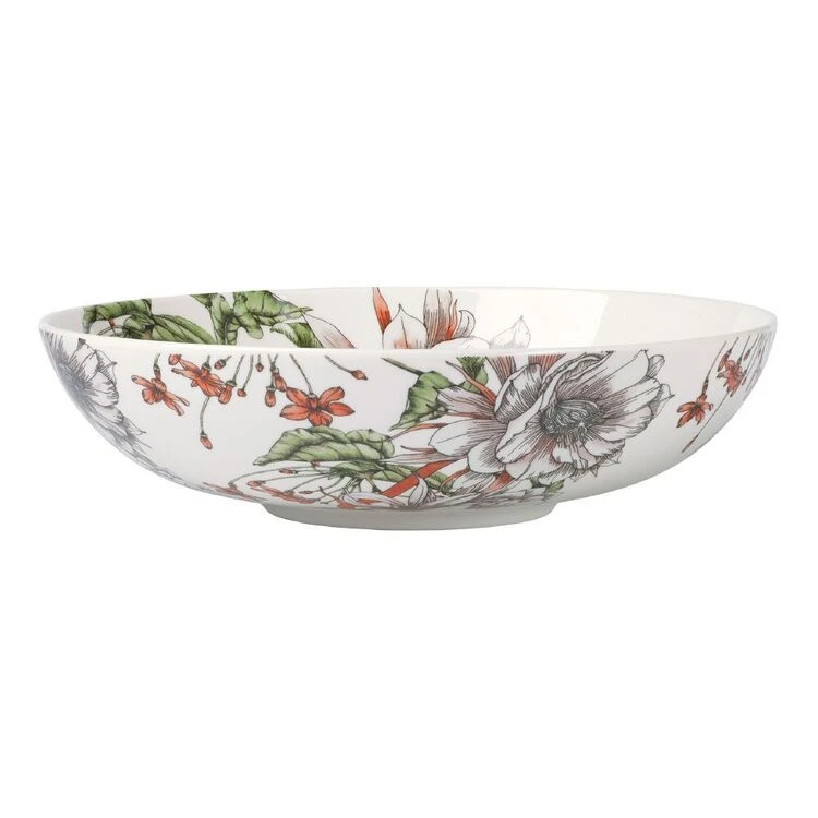Maxwell & Williams The Blck Pen Night Garden Coupe Flower Bowl 18.5 Cm 1 Maxwell & Williams The Blck Pen Night Garden Coupe Flower Bowl 18.5 Cm